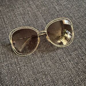 Chloe Sunglasses CE119S Gold, Brown